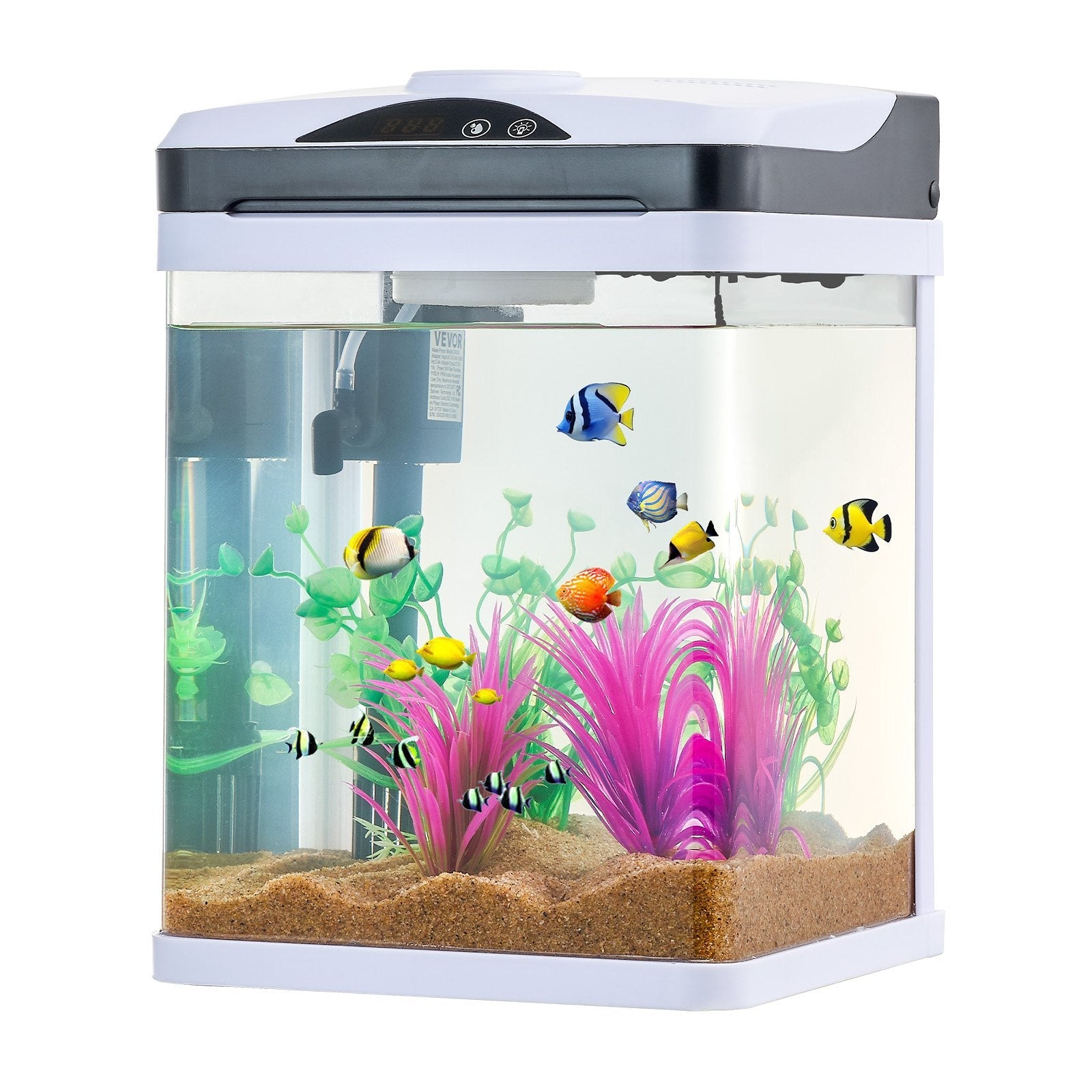 2 Gallon LED Smart Fish Tank Aquarium